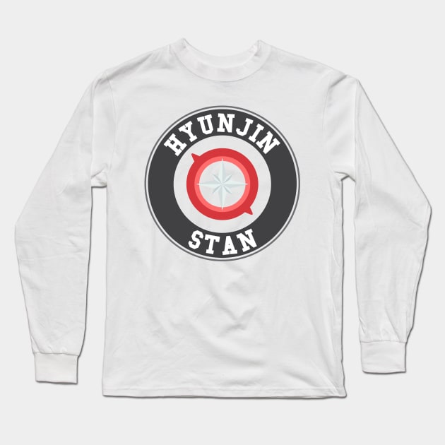 Stray Kids SKZ Hyunjin stan Long Sleeve T-Shirt by Oricca